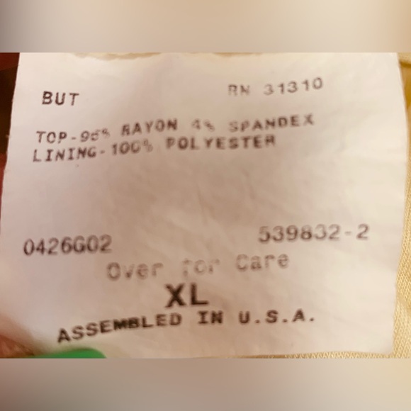 4 for $20 T2K AGB drape rouched sleeveless blouse - Picture 6 of 6